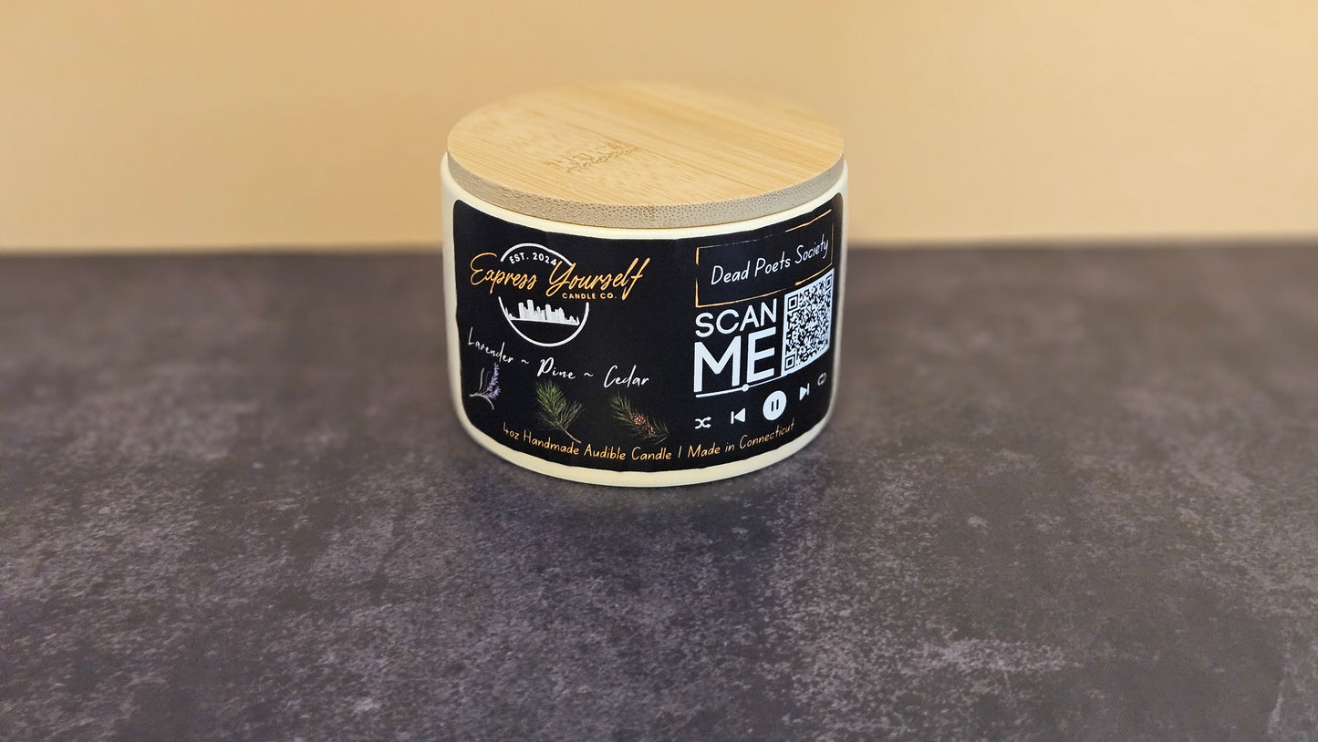 Lavender, Pine, Cedar Scented 4oz Candle