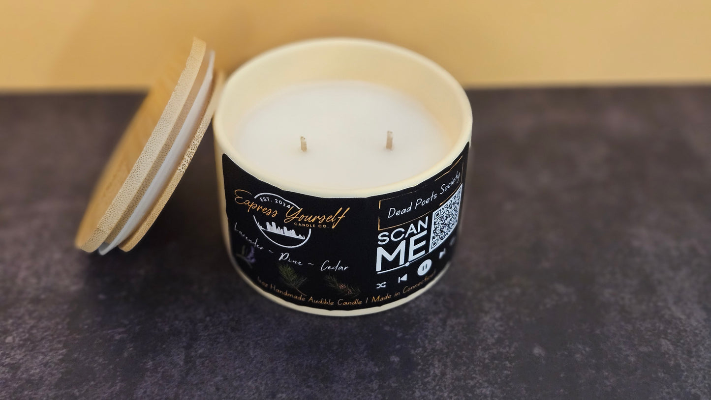 Lavender, Pine, Cedar Scented 4oz Candle