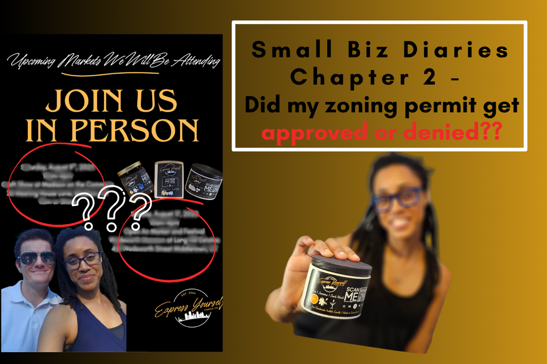 How I Got My Zoning Permit Approved for My Handmade Candle Business | Working Mom Entrepreneur Journey