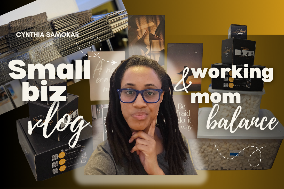 How I Balance Being a Full-Time Working Mom and a Small Business Owner | Behind the Scenes of Express Yourself Candle Co.