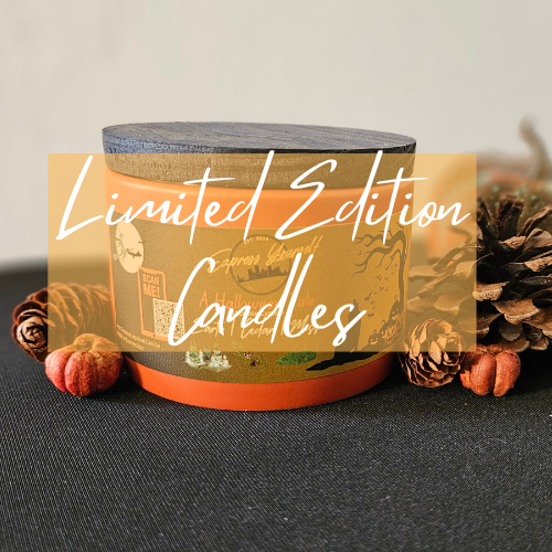 Halloween audio candles with a story