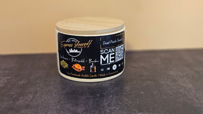 Butterscotch and Bourbon Scented 4oz Candle