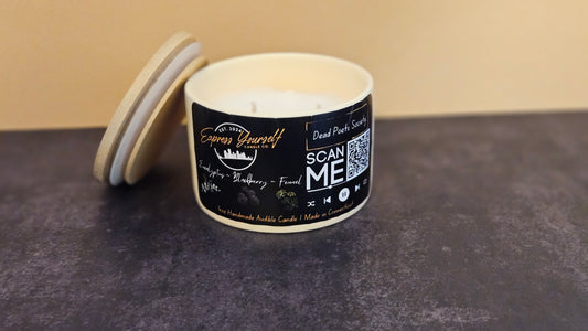 Eucalyptus, Blackberry, and Fennel Scented 4oz Candle