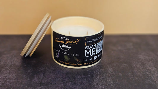 Lavender, Pine, Cedar Scented 4oz Candle